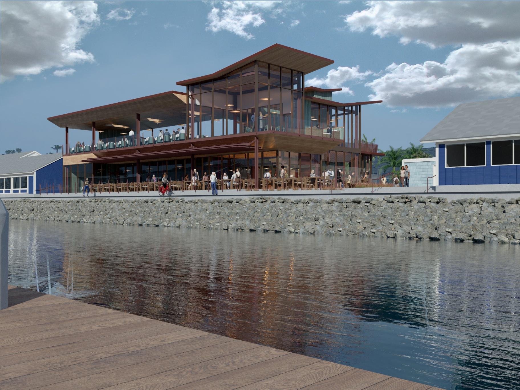 Alamitos Bay Landing - view 2