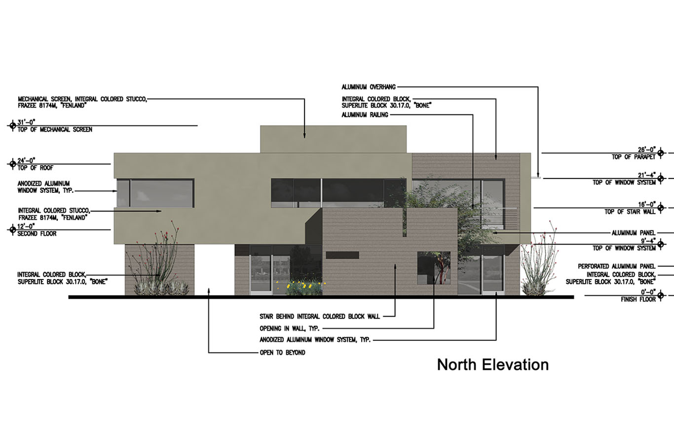 2D elevations