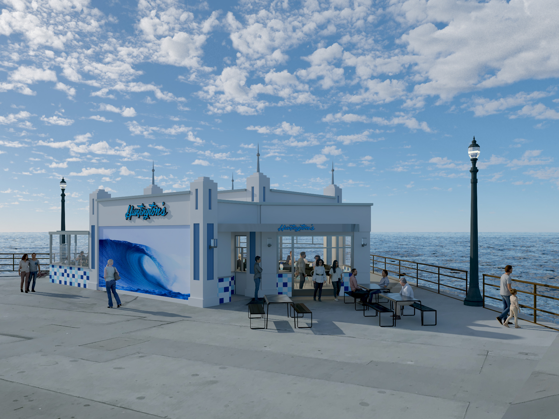 Huntington's 3D rendering Huntington Beach