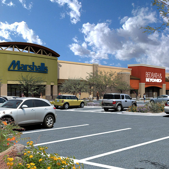 Lake Pleasant Parkway retail rendering Phoenix Arizona