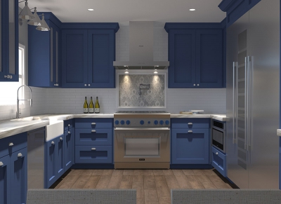 Bay Area Kitchen Renderings
