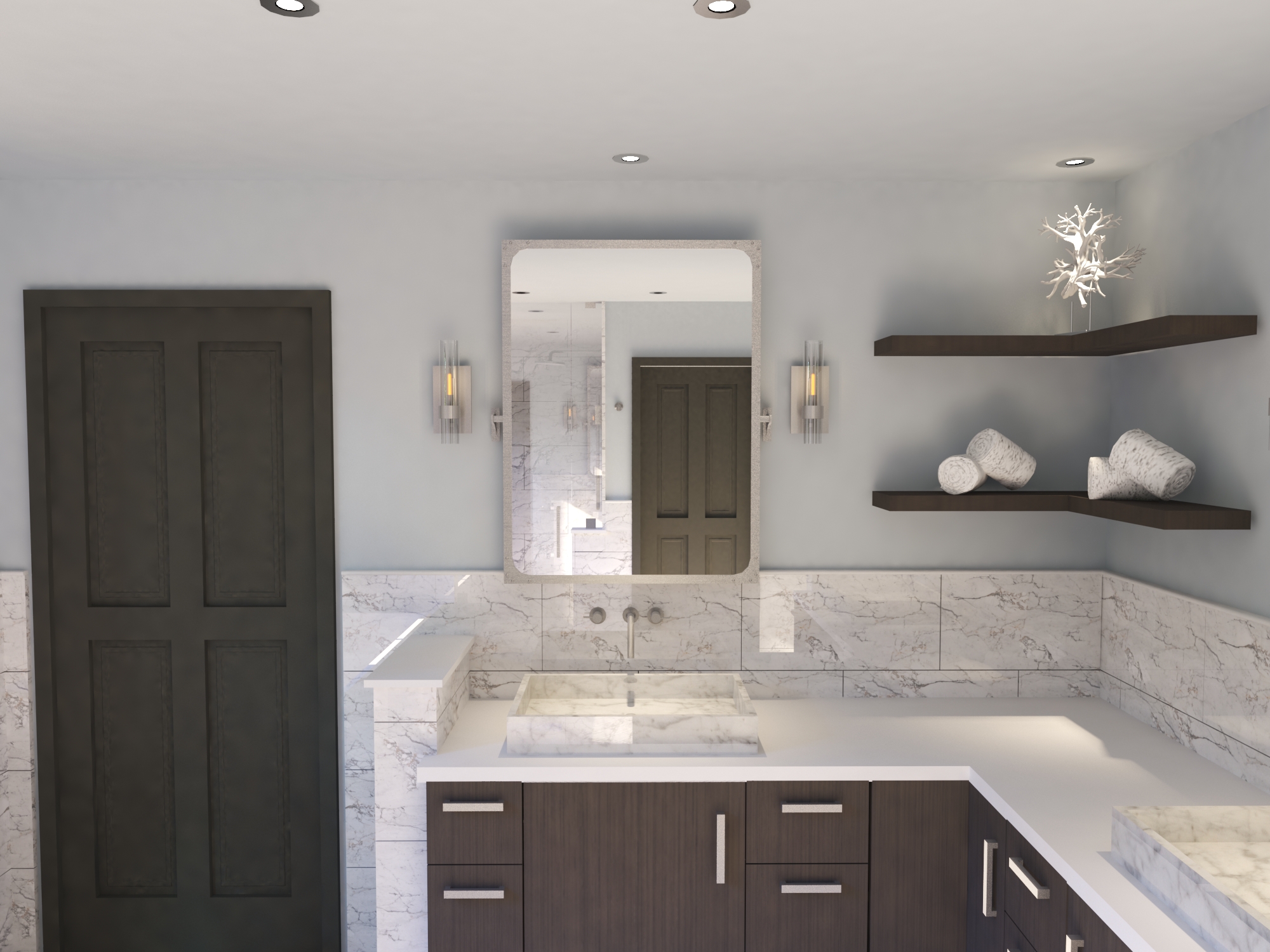 Lake Tahoe Master Bath Remodel - view 5